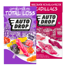 Autodrop, Oldtimers of Toms Heksehyl*
m.u.v. suikervrij